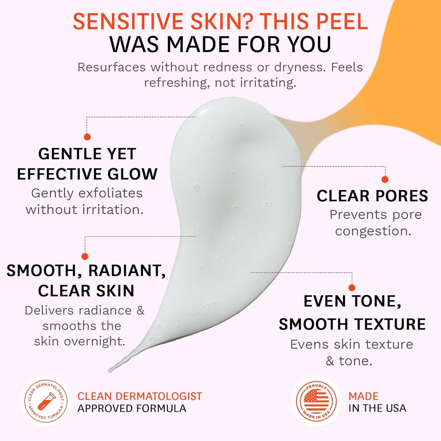 Fig.1 Glycolic Glow Treatment Refill – 4% Glycolic Acid Face Exfoliant, Smoothing Emulsion for Radiant Skin, Hydrating PHA & Squalane, Vegan, 30 ml