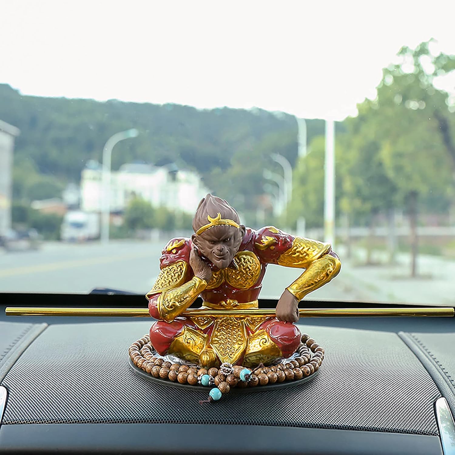 Car Ornaments, Ceramic Monkey Sculptures, Monkey King