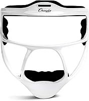 Vista 14 de Champion Sports Ultralight Magnesium Softball Fielder’s Mask – Youth & Adult Sizes, 8oz Lightweight Protective Face Guard