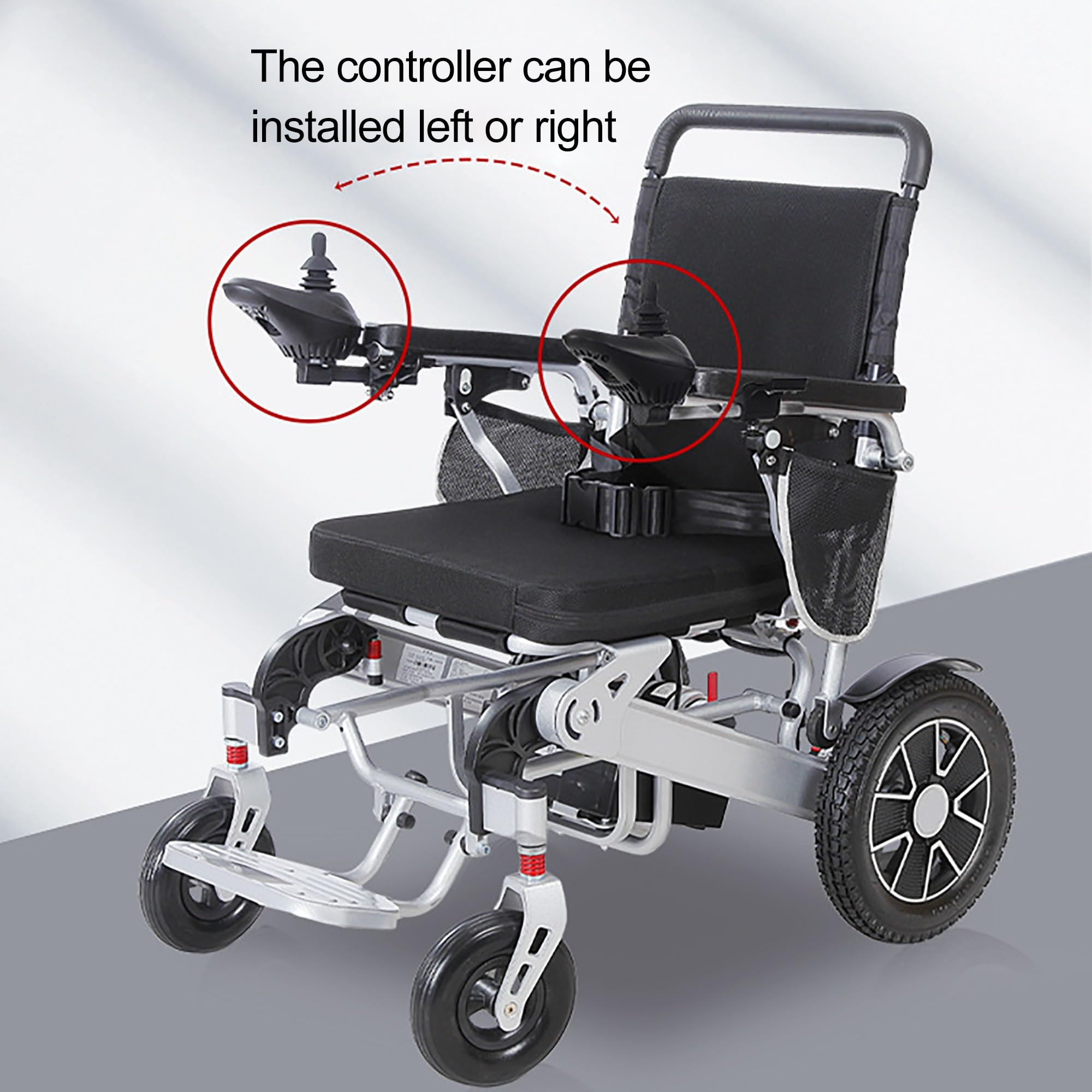 Amazon.co.jp: 電動車いす 軽量 電動車椅子 折りたたみ電動車椅子 全 