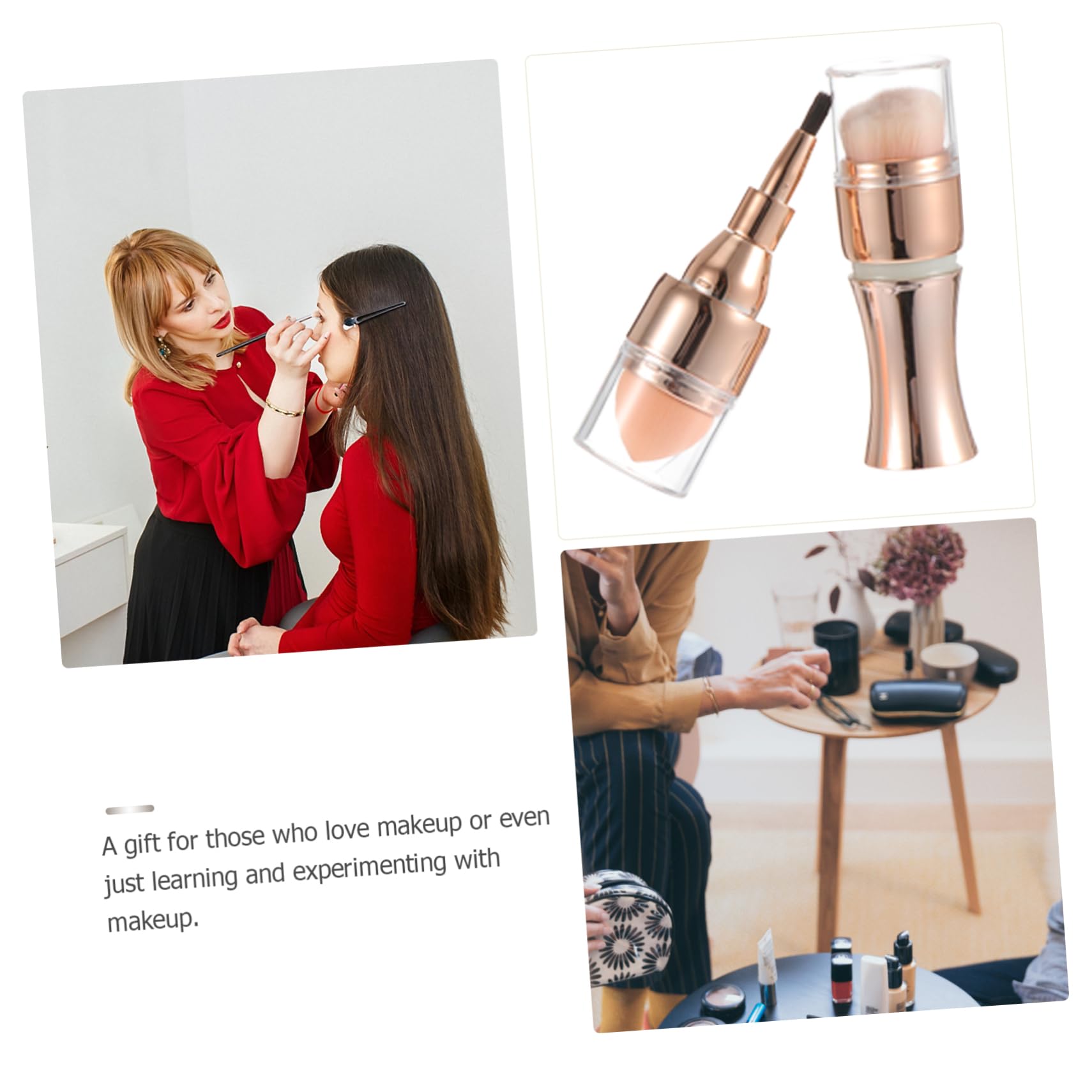 VICASKY Cosmetics Brush Accessory Portable Makeup Brush for Travel for Daily Professional Use