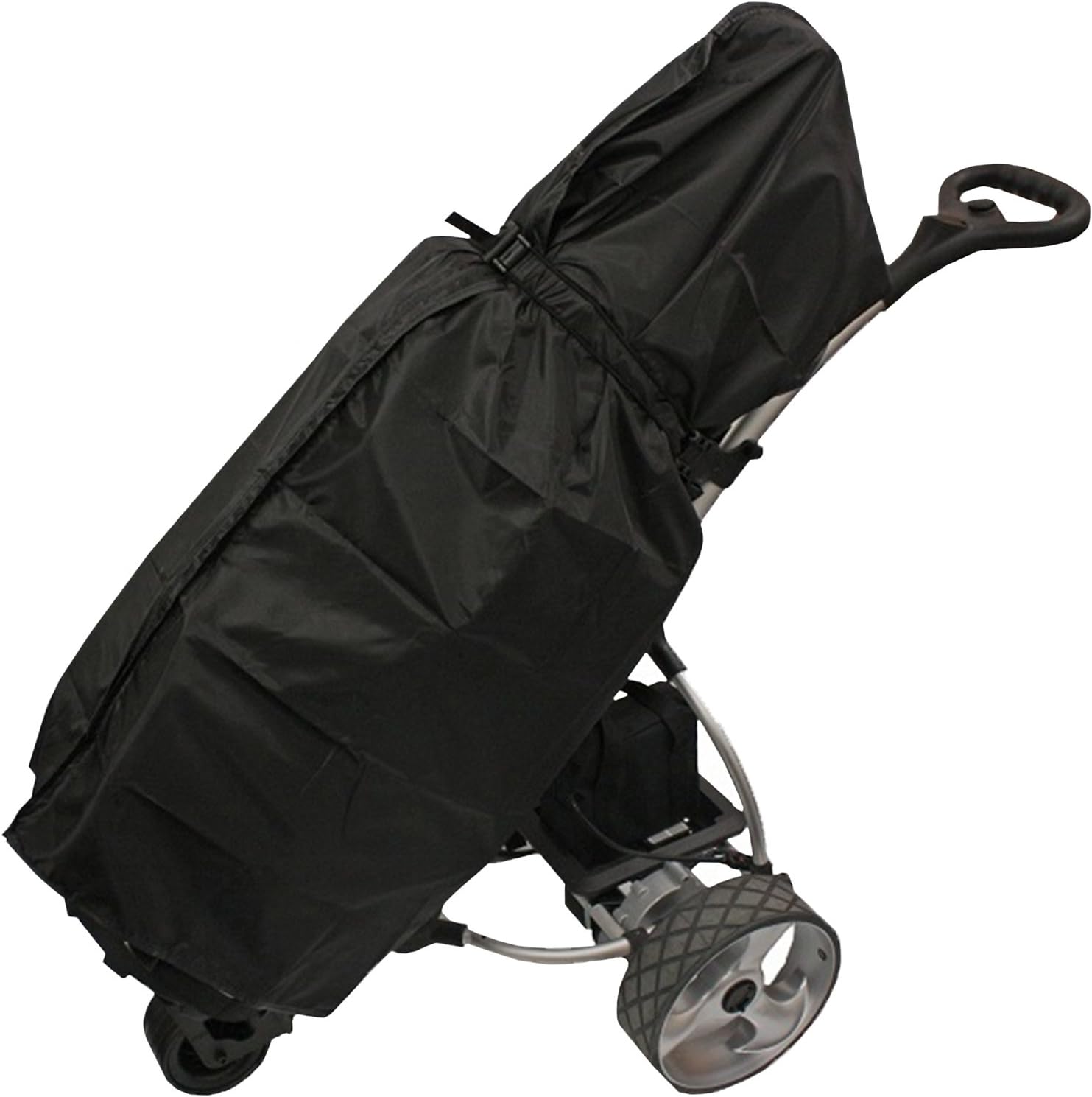 Black Universal Waterproof Golf Trolley Rain Cover Cart Accessories