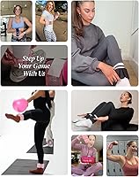 Vista 2 de Pilates Weight Wrist & Ankle Weights for Women Weighted Bangles 1LB/ 2LB Each (Set of 2)