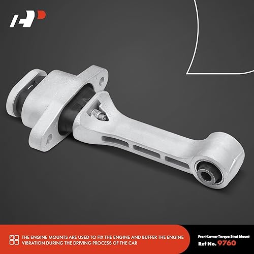 Miniatura 5 de A-Premium Juego de montaje de motor y transmisión de 3 piezas compatible con Kia Sportage 2011-2013 y Hyundai Tucson 2010-2013, 2.0L 2.4L