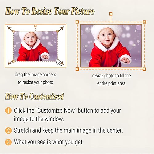 Miniatura 8 de Chexin Impresiones en lienzo personalizadas con tus fotos, marco, carteles, arte de pared para estética, sala de estar, boda, bebé, mascota, imagen