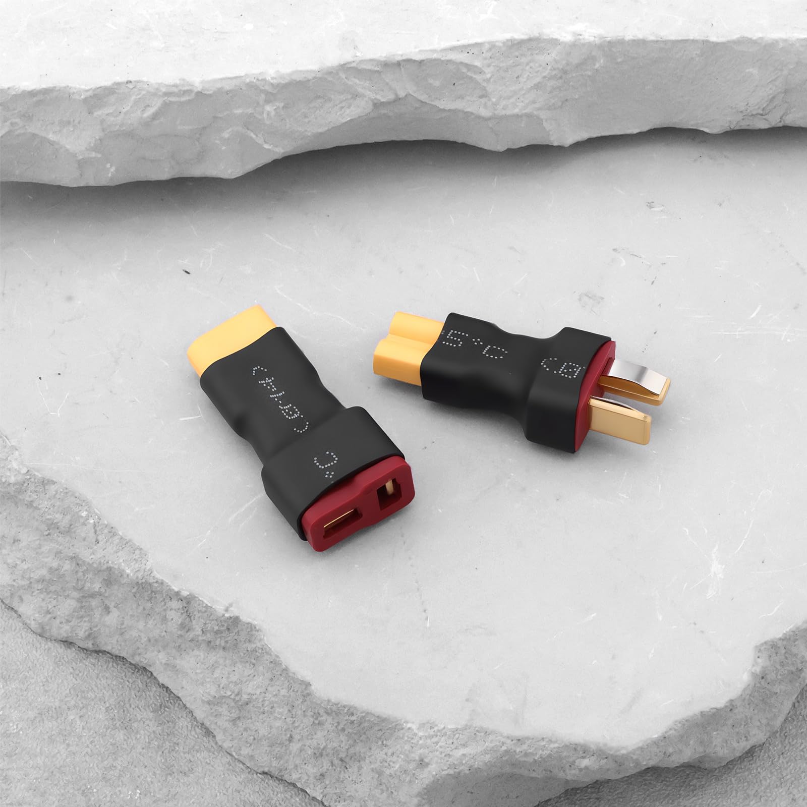 Lot De 4 Adaptateurs XT60 Vers Deans T – Mâle/femelle – Plug And Play – Pour Drones RC Et Chargeurs