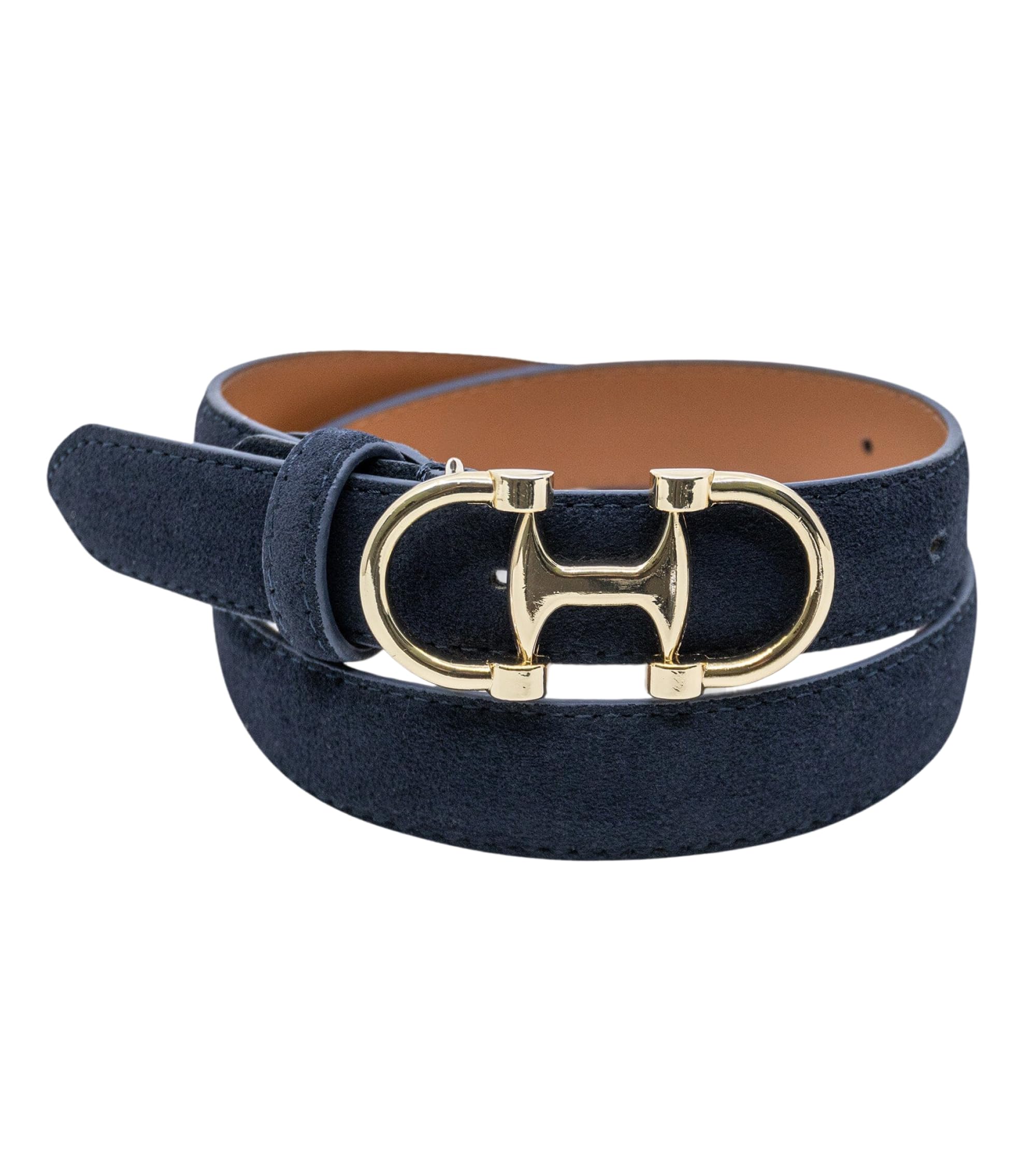 GLOVE STORY Ceinture Cuir Femme - Boucle Élégante - Pour Robe, Jean, Tailleur et Pantalon - Coffret Cadeau - Expertise du Cuir Depuis 1996