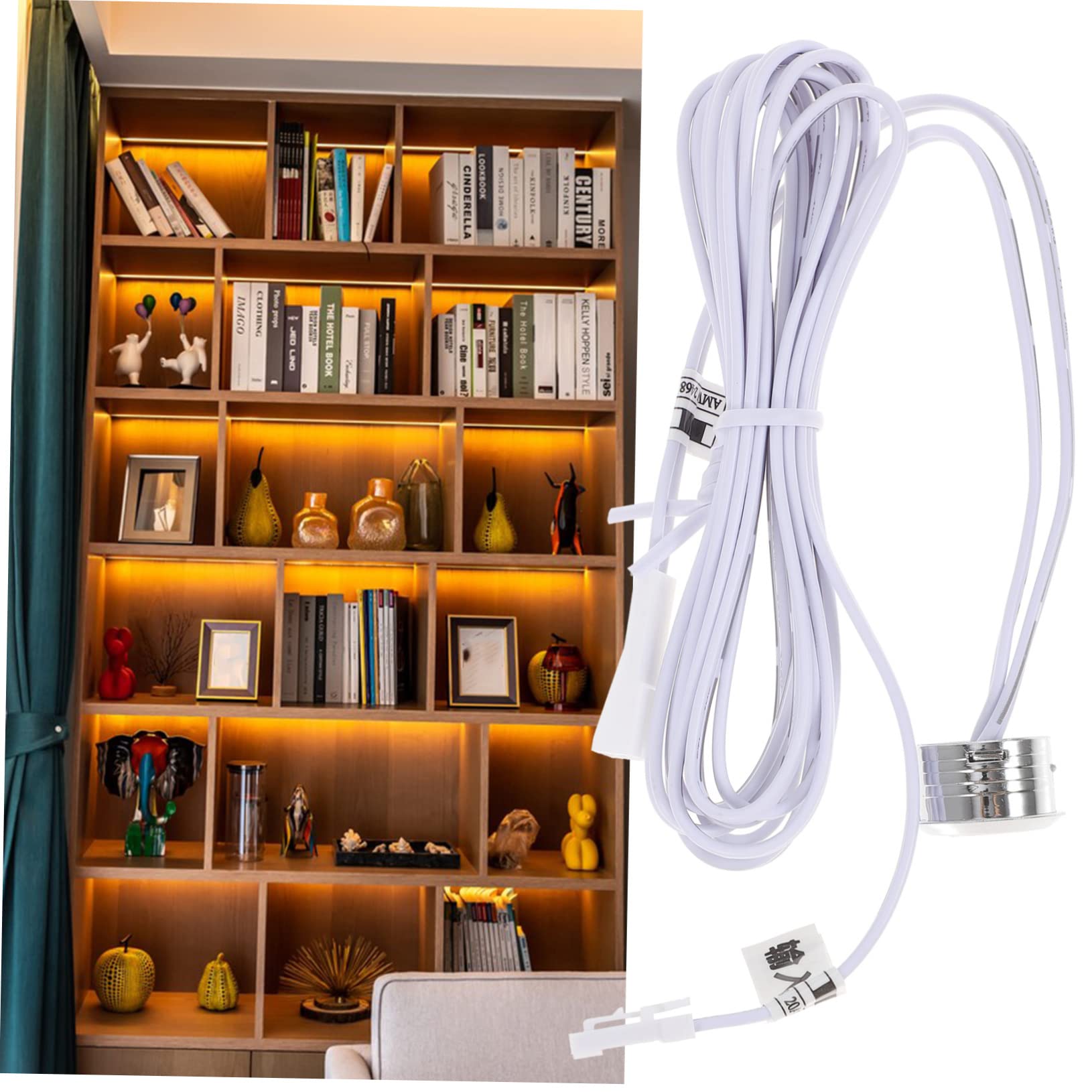 HOMSFOU 4piezas Controlador Led Táctil Para Tiras De Luz Interruptor De Sensor De Toque Para Módulos De Iluminación De Muebles Compatible Instalaciones De Hogar y Hotel