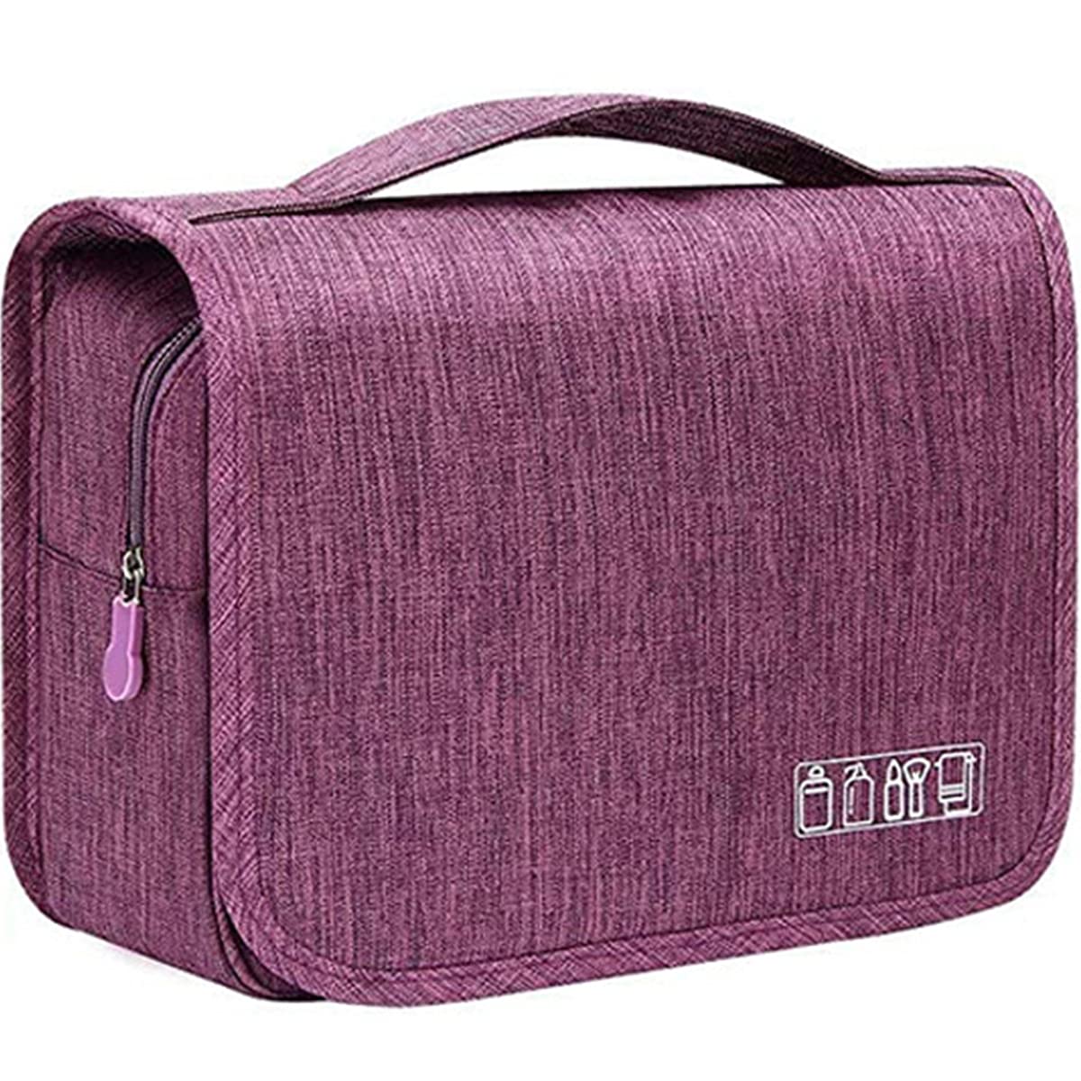 Qinntono Premium Hanging Travel Toiletry Bag for Women and Men, Hygiene Bag, Dopp Kit , Men Shaving Water-resistant Cosmetic Makeup Organizer & with