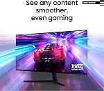 Samsung Moniteur haute résolution QHD noir de 34 pouces 100Hz 5ms LED FreeSync (LS34C50DGANXZA) - [Version Canada] (2023)