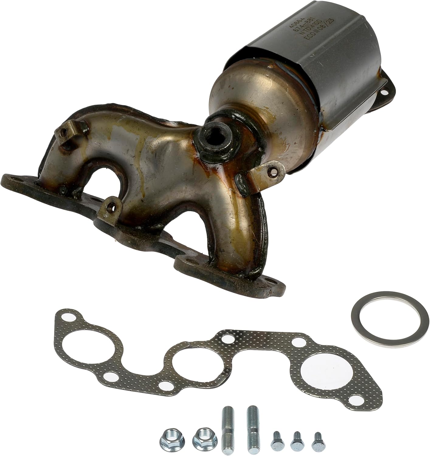 Dorman 674-881 Rear Manifold Converter - Not CARB Compliant Compatible with Select Lexus / Toyota Models (Made in USA)