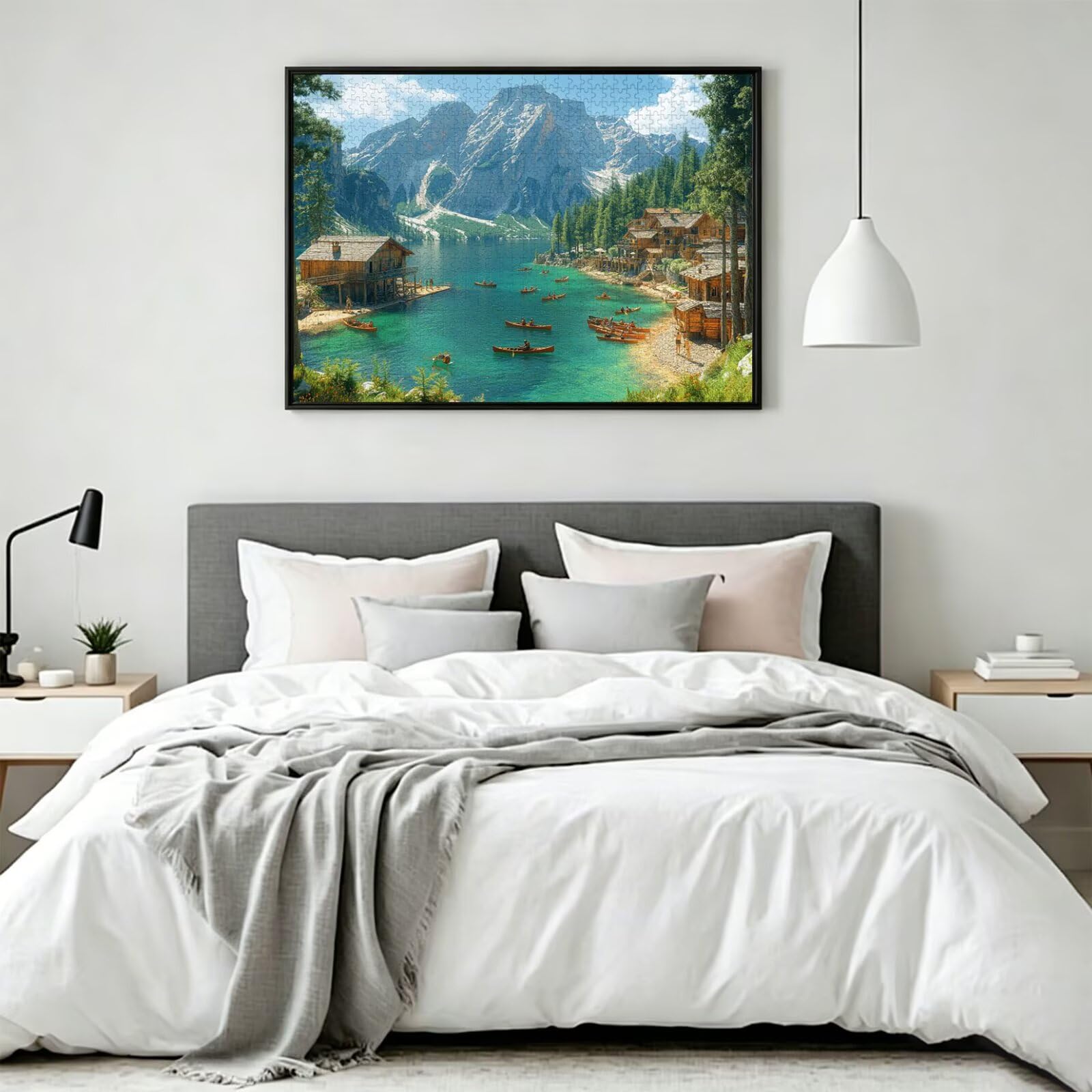 Puzzle 6000 Pezzi montagna Puzzle Classici per Gioco Familiare, n-742