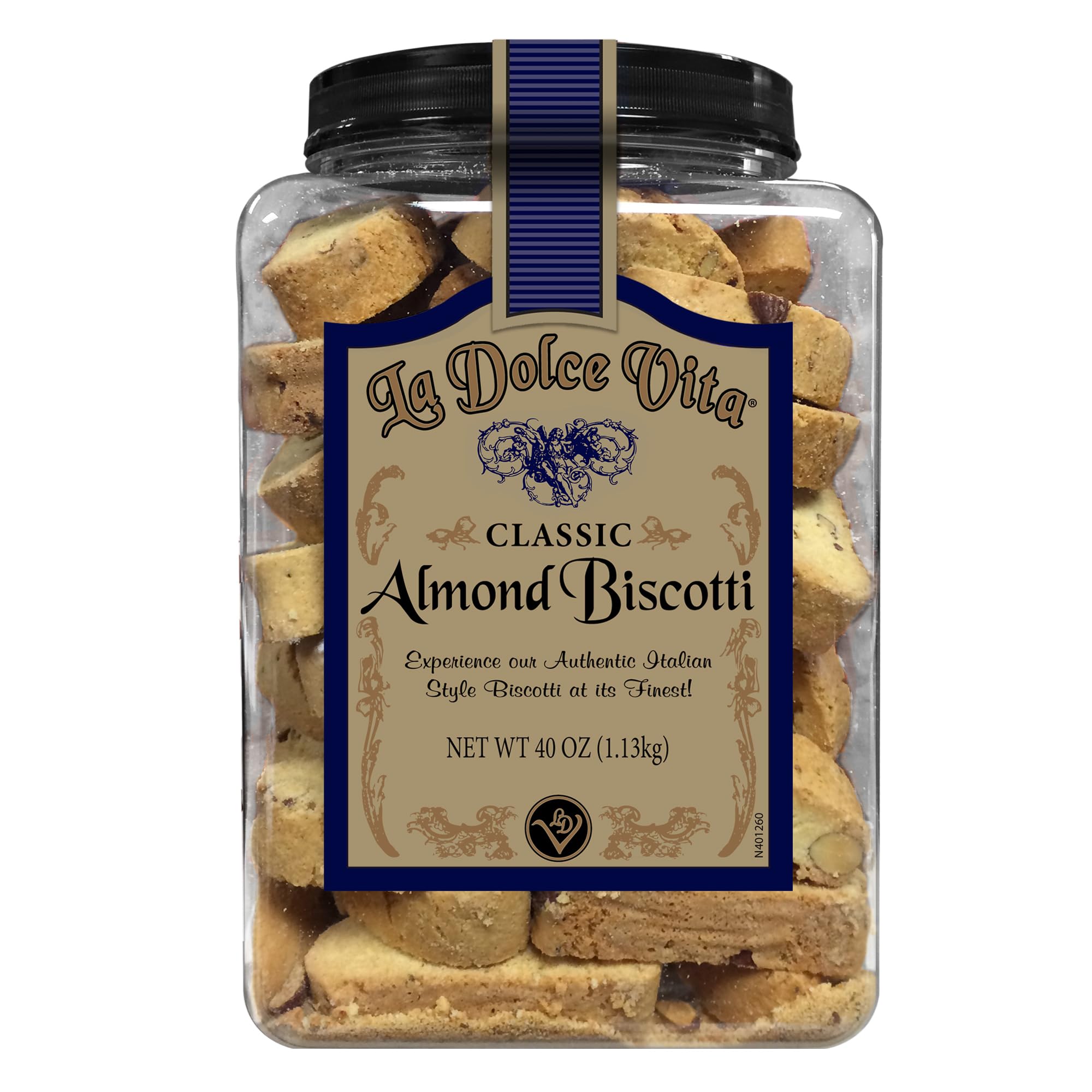 La Dolce VitaLa Dolce Vita Classic Italian Biscotti Almond, 40 Ounce