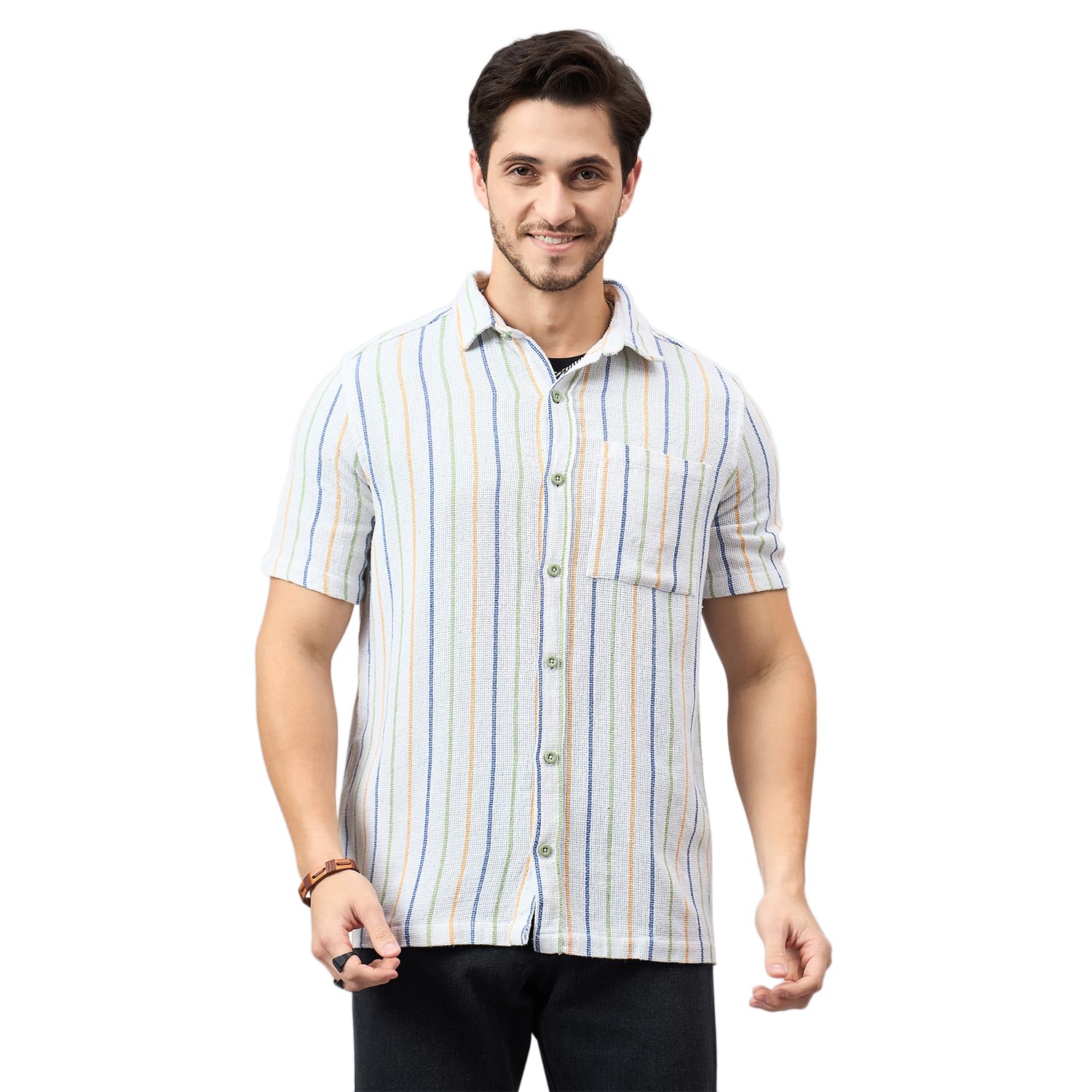 Chimpaaanzee Men Regular Fit Shirt-image-27