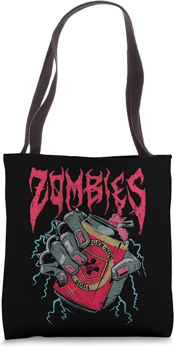 Call of Duty Heavy Metal Zombies Jugger Nog Video Game Tote Bag