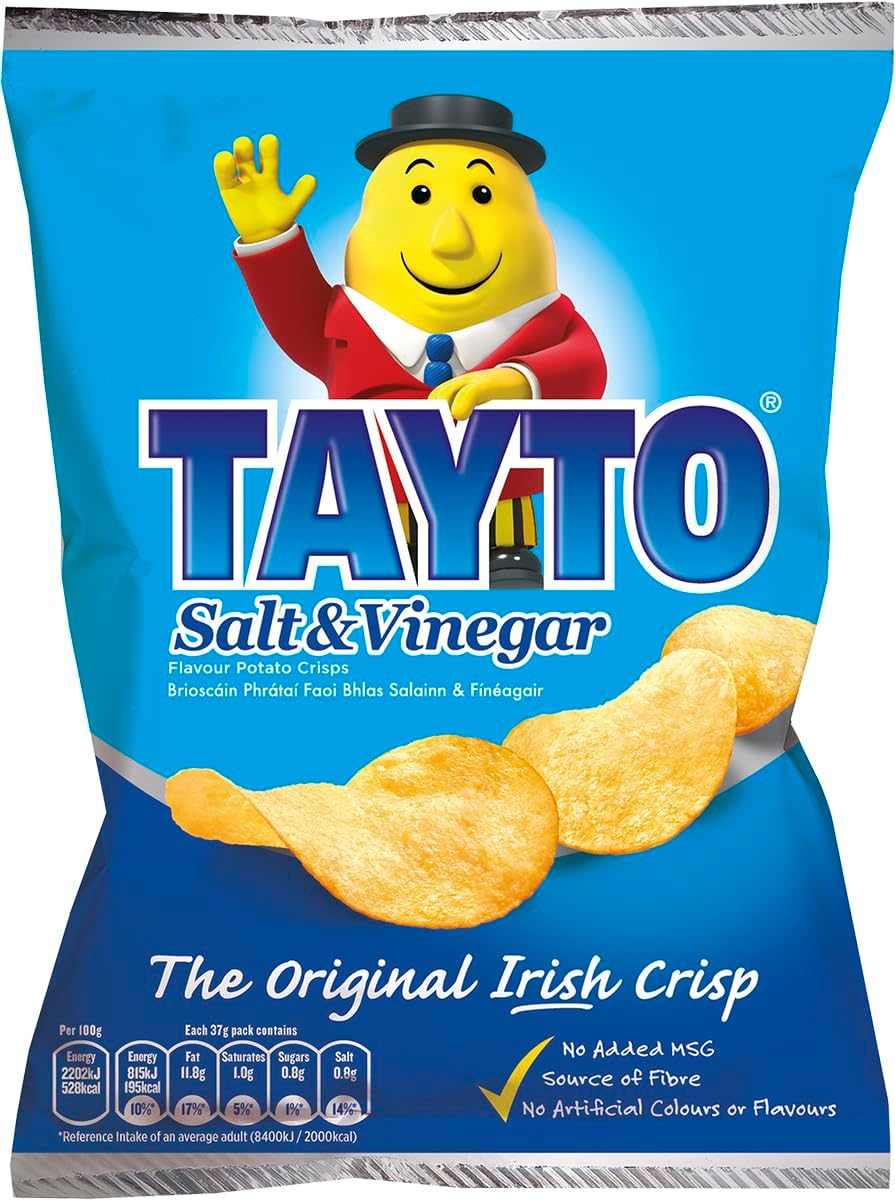 Salt & Vinegar 37g (1.3oz) 5 Pack