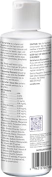 Coralife Saltwater Fish Tank Aquarium Coral-Vite Liquid Essential Vitamin and Trace Mineral Supplement For Reef Aquariums, 8 oz
