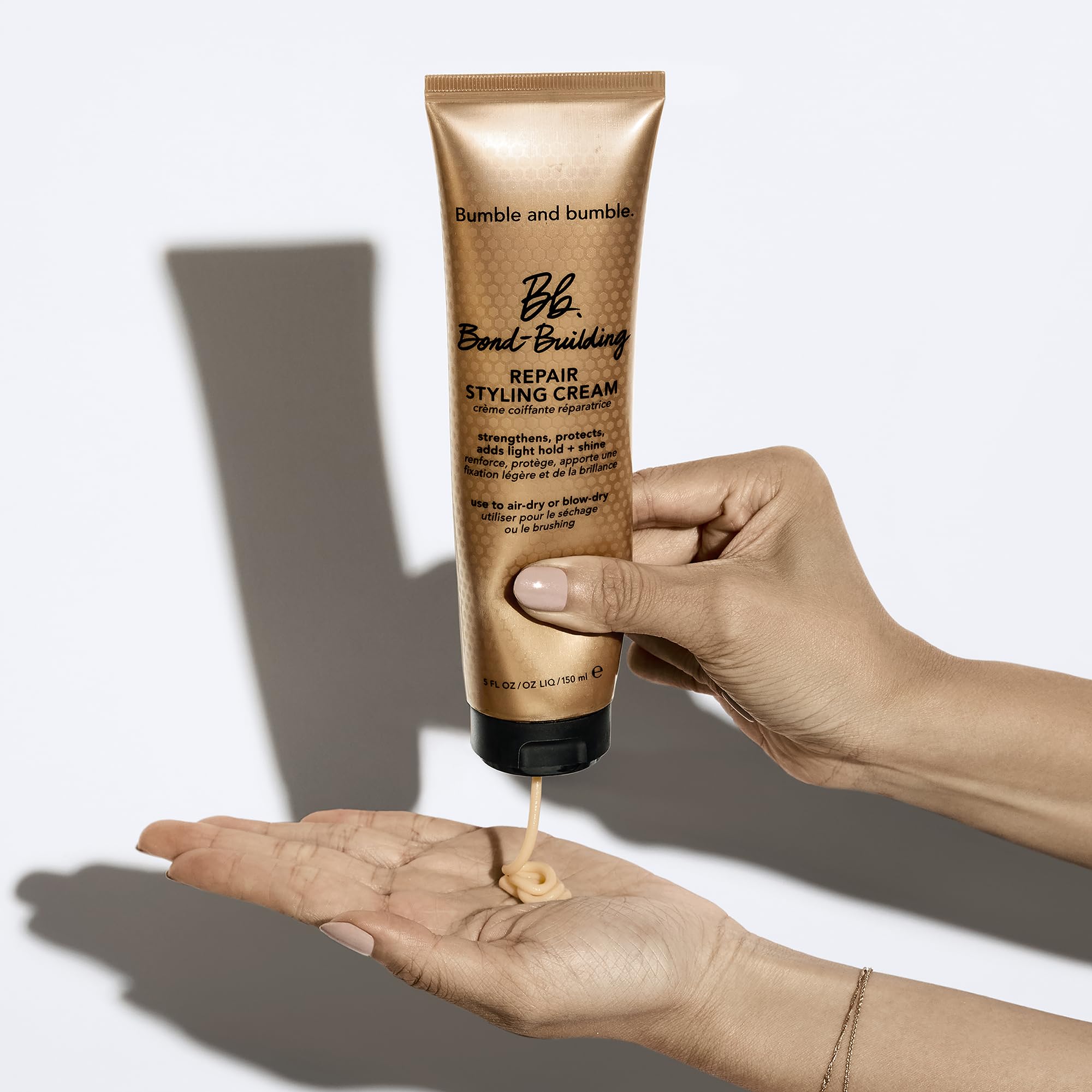 Bumble and bumble. Bond-Building Hair Repair Styling Cream | Makes Hair 3x Stronger Instantly | Prevents Split Ends | Heat Protectant | For All Damaged Types