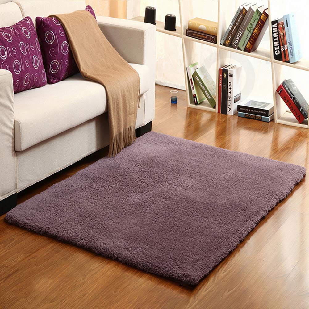 Tapis de sol à poils longs super doux et dense pour grand salon