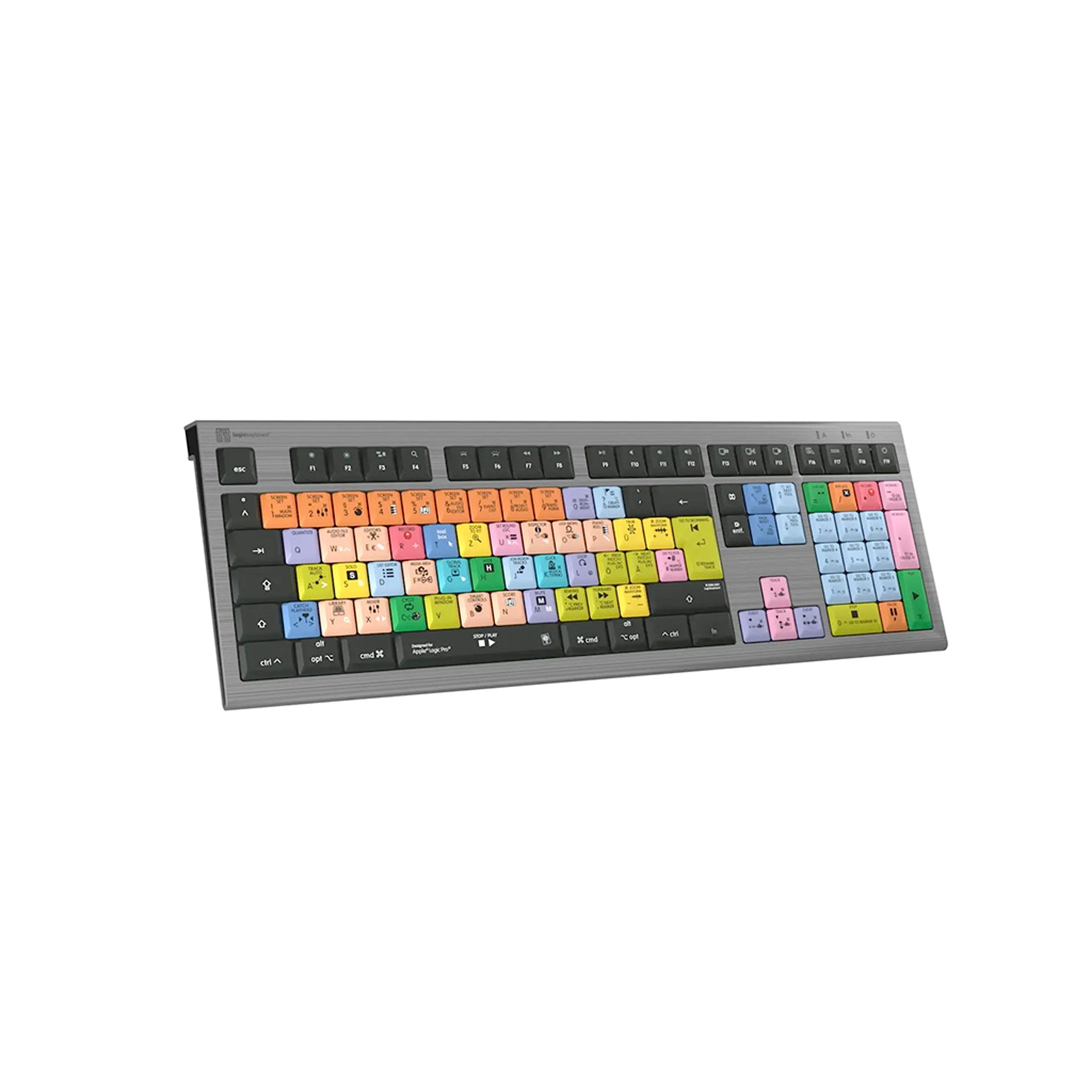 LogicKeyboard Astra 2, Logic Pro X Tastatur, Deutsch, Kompatibel mit Mac, Geeignet für Accessory