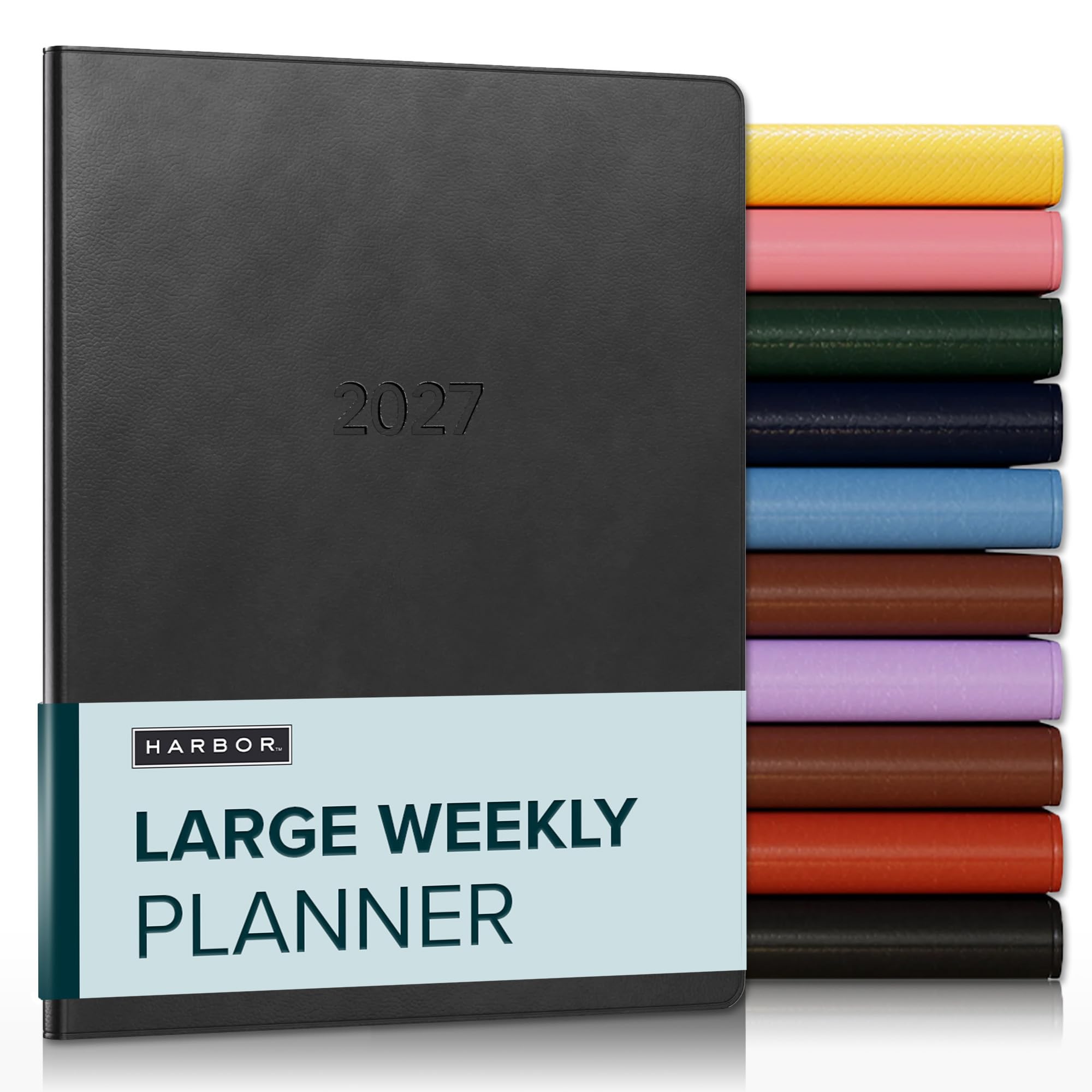 Harbor Large Weekly Monthly Planner 2027 Cambridge Black