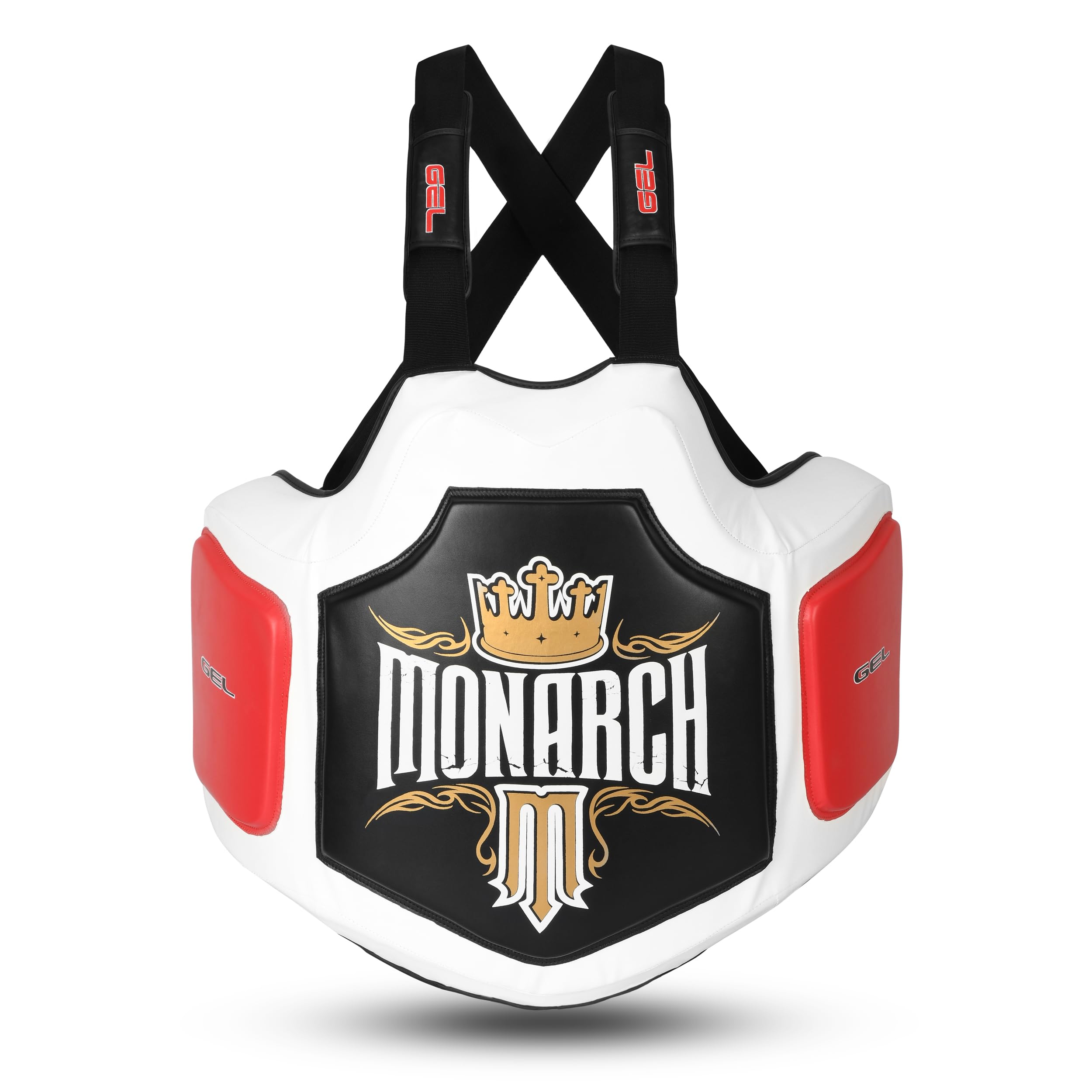 Heavy Hitter Boxing Body Protector As Body Opponent Bag, Muay Thai Belly Pad, Boxing Training Equipment with Multilayer Padding for Pro Protection