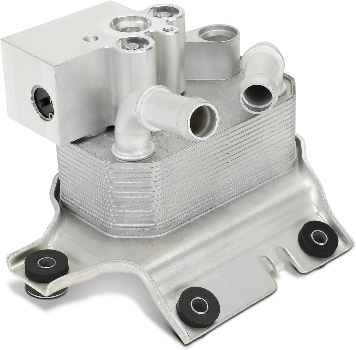 A-Premium Transmission Oil Cooler Compatible with Ford F-150 F150 2015 2016 2017 2018 2019, 5.0L, Flex