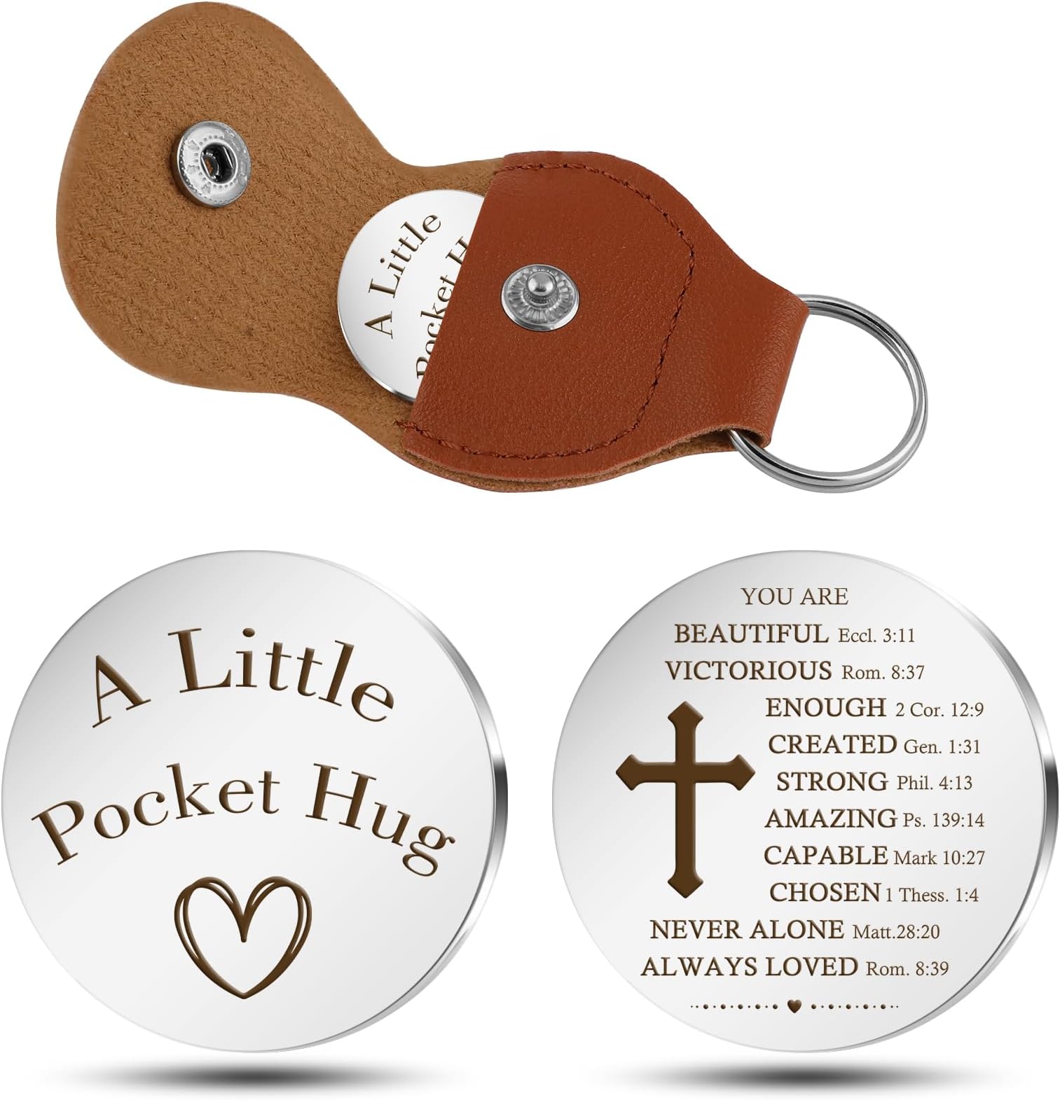 Pocket Hug Christian Gifts Religious Gifts Catholic Gifts Confirmation Gifts Bible Verse Gifts