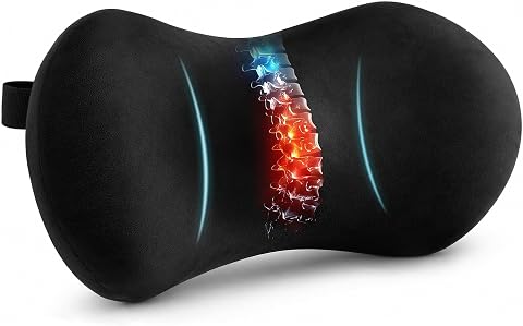 Lumbar Support Pillow for Office Chair, Lower Back Pillow...