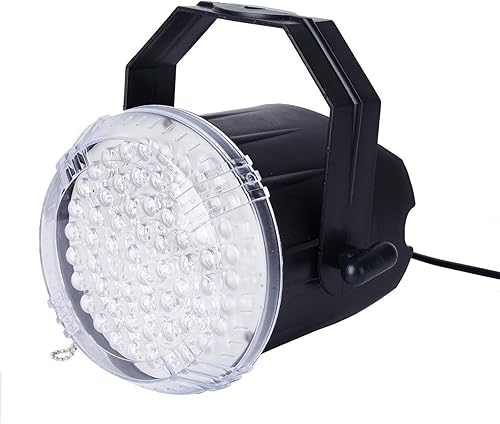 Miniatura 5 de Efavormart - Luz estroboscópica blanca súper brillante de 25 W y 108 LED con modo dual flash y control de velocidad