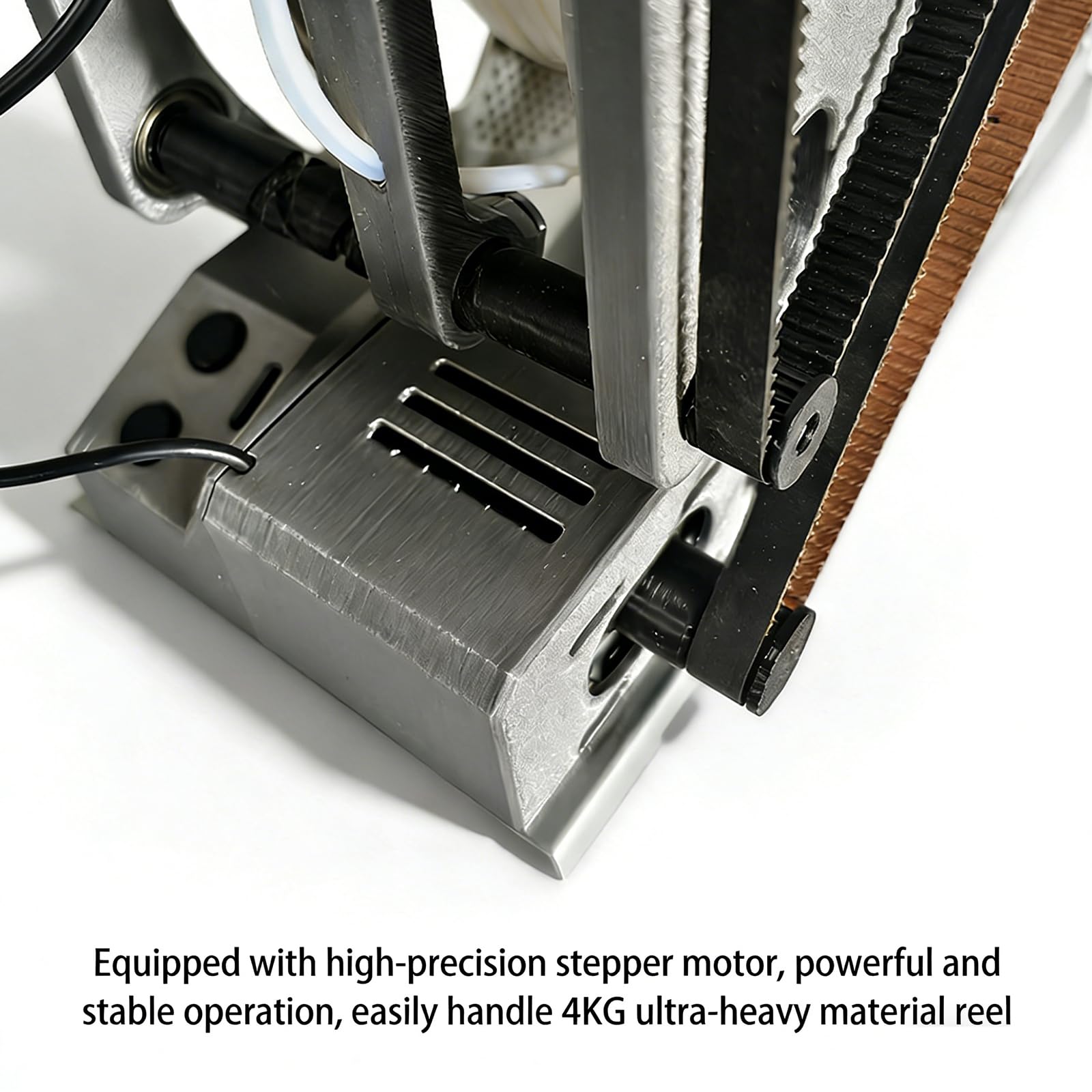 Rebobinador de carrete de filamento, rebobinador de filamento para impresora 3D eléctrica, envuelve perfectamente PLA/ABS/TPU, almacena hasta 4 kg, ideal para suministros de impresión 3D