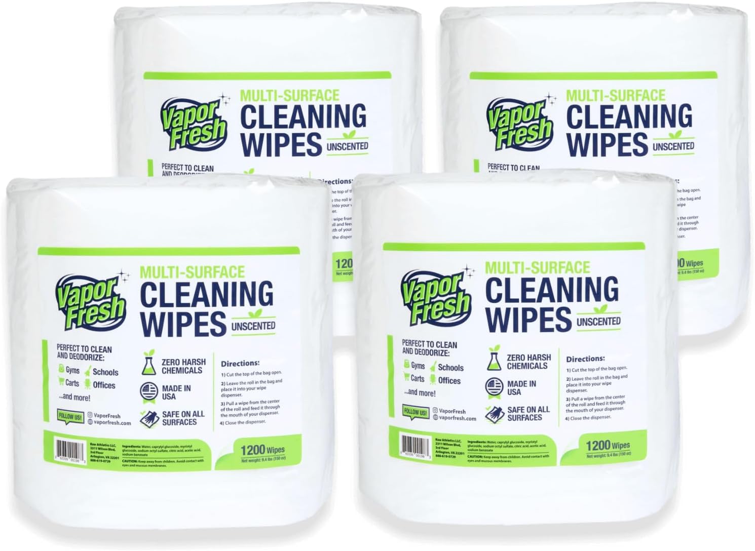 ERC Wiping Products Gym & Spa Performance Disinfectant