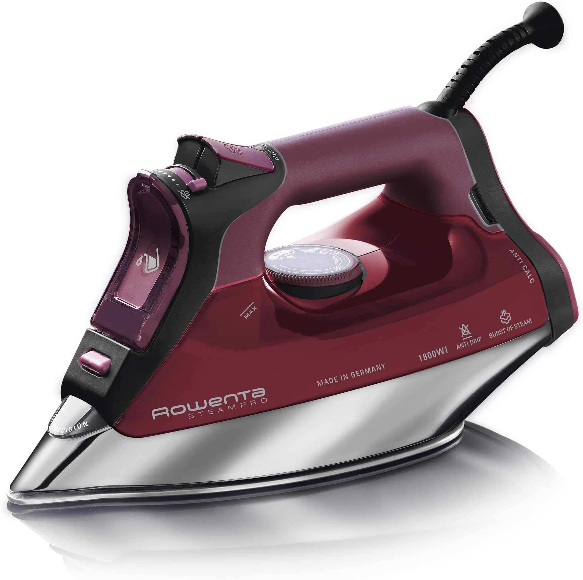 Rowenta DW8193U5 Iron, Standard, Red