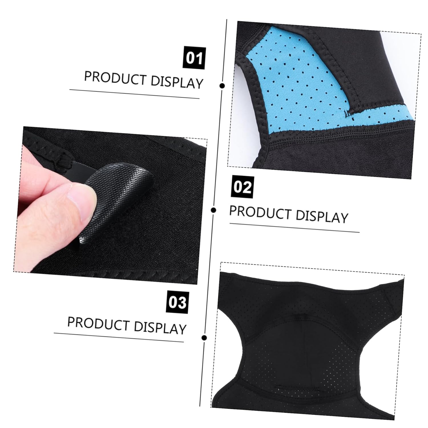 Mobestech 3pcs Stability Brace for Shoulder Shoulder Arm Sling Brace Pain Relief Support Pad