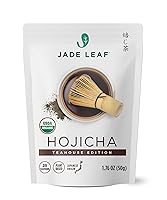 Vista 10 de Jade Leaf Matcha Polvo de Hojicha japonés orgánico, polvo de té verde matcha tostado, edición barista, auténtico origen japonés (bolsa de 1.76 onzas)