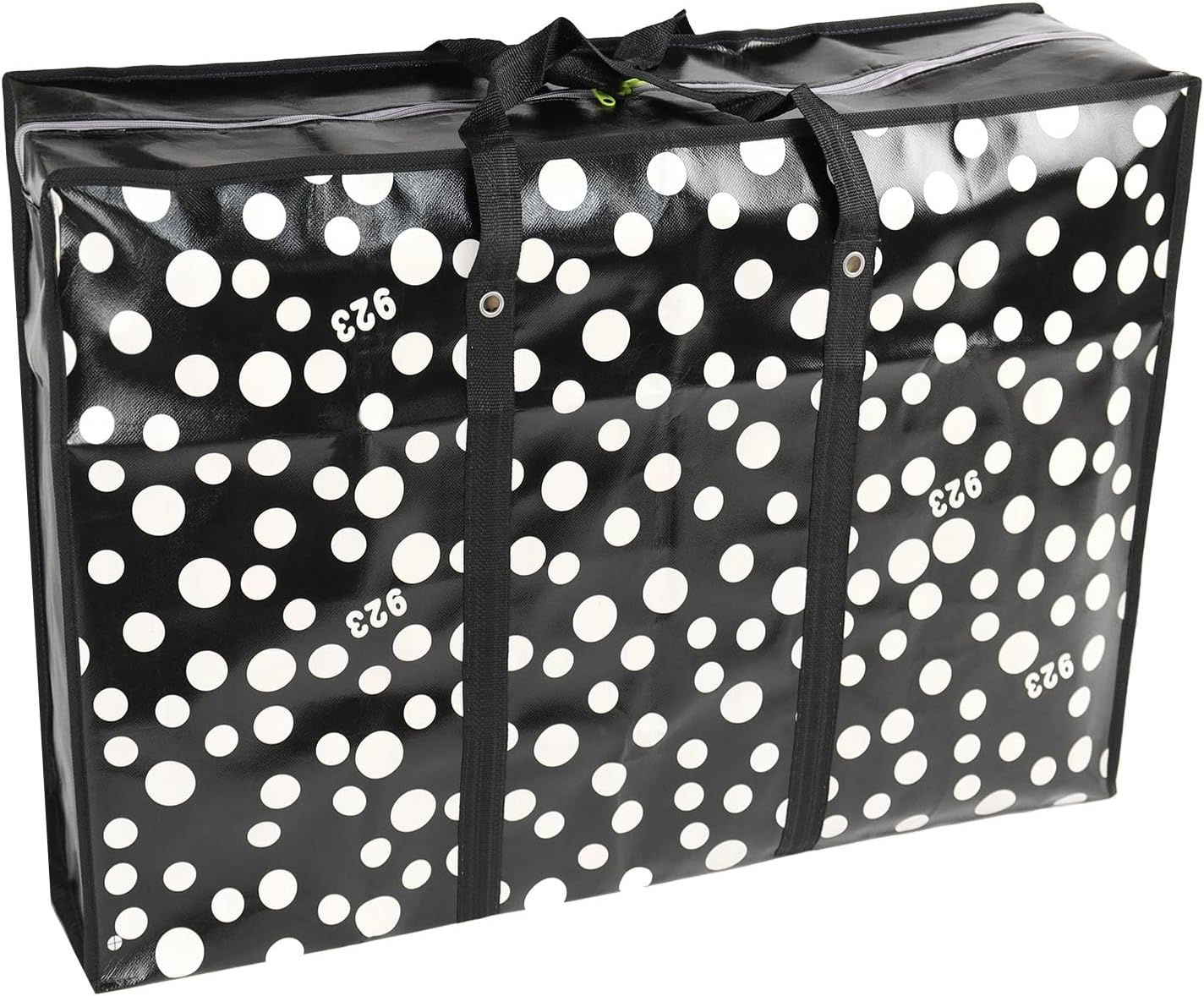 98L Extra Large Storage Bags,Waterproof Dust Resistant Reusable Double Zipper Bag,For Moving House Clothing, Wardrobe storage, toys, laundry, bedding (Black)