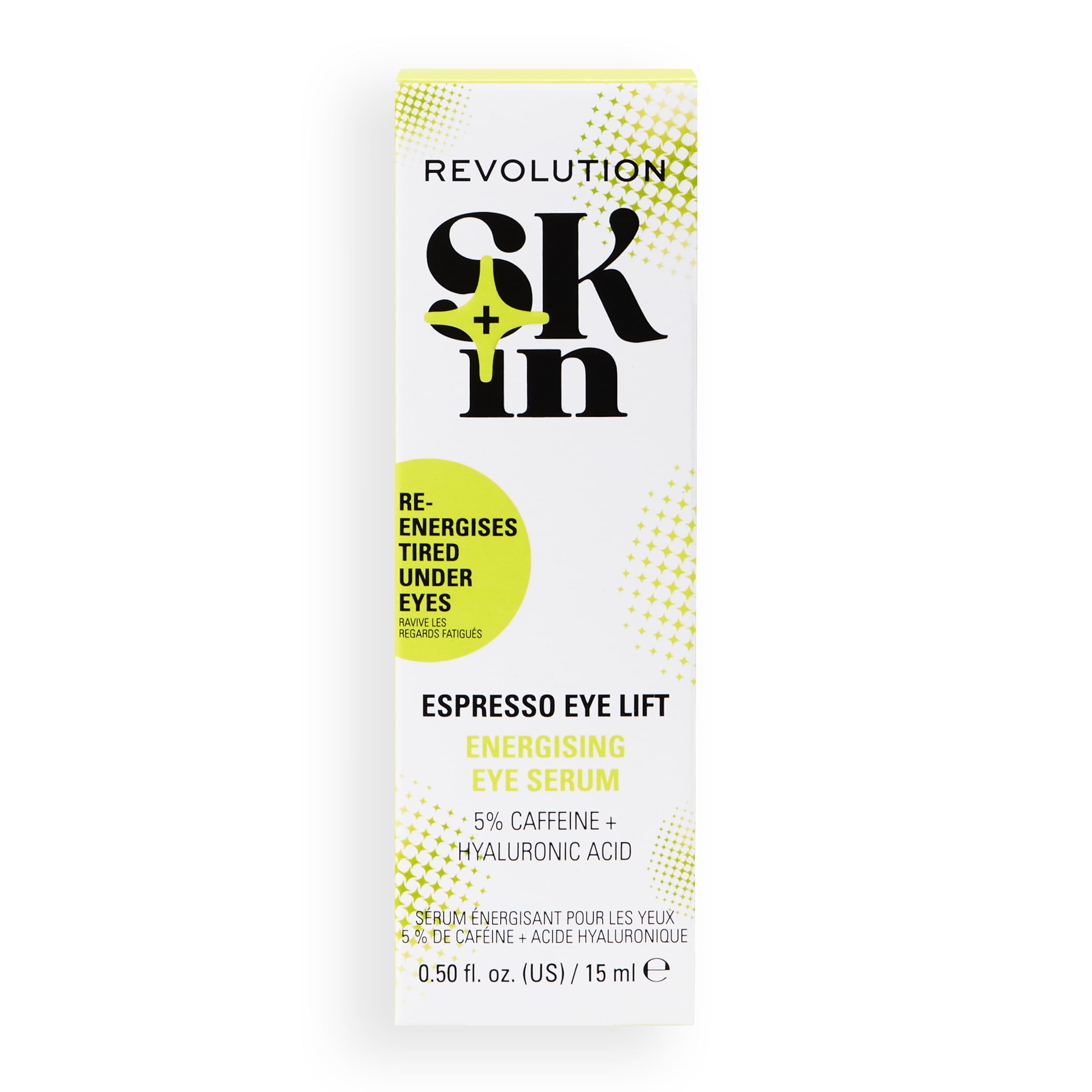 Revolution Skin, Espresso Eye Lift 5% Caffeine Energising Eye Serum, Infused With Hyaluronic Acid & Caffeine - Image 4