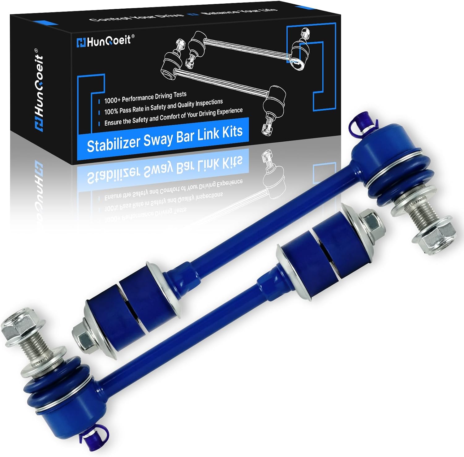 2Pcs Front Stabilizer Sway Bar End Link Compatible with Fit for Toyota Sequoia Tundra 2001 2002 2003 2004 2005 2006 2007#OE K90680