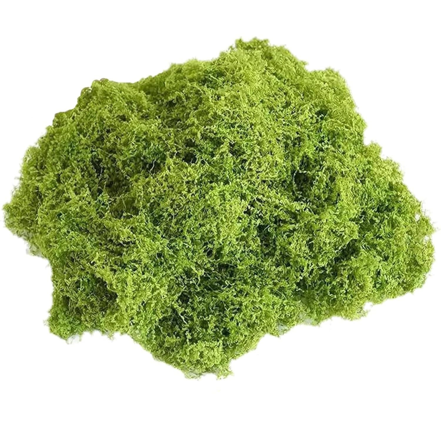 Vnidjgb Light Green 100G Fake Moss, Artificial Moss,For Indoor Plant Pots Decorative, Faux Moss Decorative,For Home Arts And Crafts,Landscaping Floral Arrangements And Diy Decorations Craft Projects