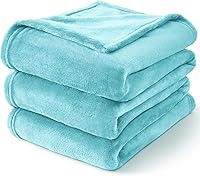 Vista 76 de BEDELITE Fleece Blanket White Throw Blanket for Couch & Bed, Luxury Plush Cozy Fuzzy Blanket 50" x 60", Super Soft Warm Lightweight Throw Blanket