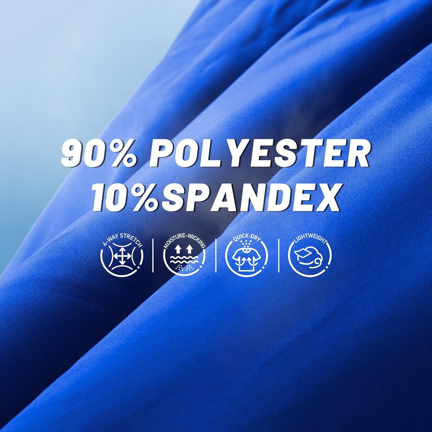 MIER Men’s Athletic Running Shorts with Brief Liner 3 Inch Quick Dry Lined Shorts with Zipper Pockets for Gym Workout - Image 5