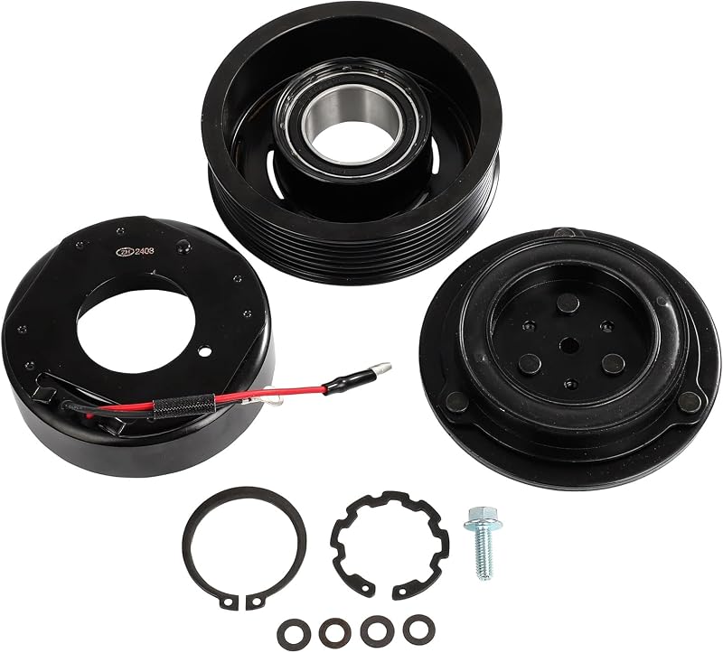 Embreagem do compressor de ar-condicionado ECCPP para Toyota Tacoma 2.7L e 4.0L 2005–2015 – Conjunto