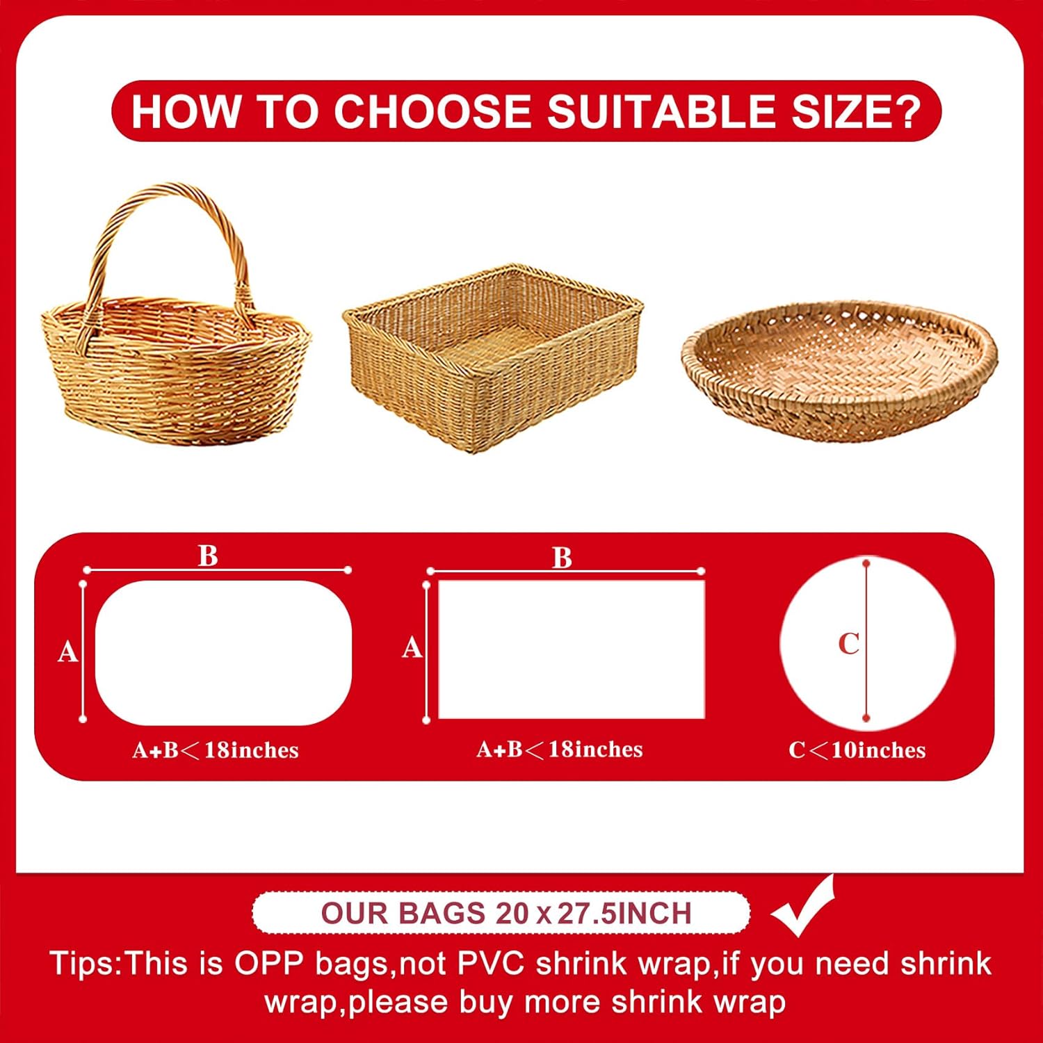 Christmas Cellophane Bags for Basket, 20x28 Inch Large Cellophane Christmas Bags, 15 PCS Xmas Cellophane Wrap Bag with Pull Bows, Plastic Clear Gift Bag for Xmas Basket Holidays Gift Wrapping(Snowman) - Image 7