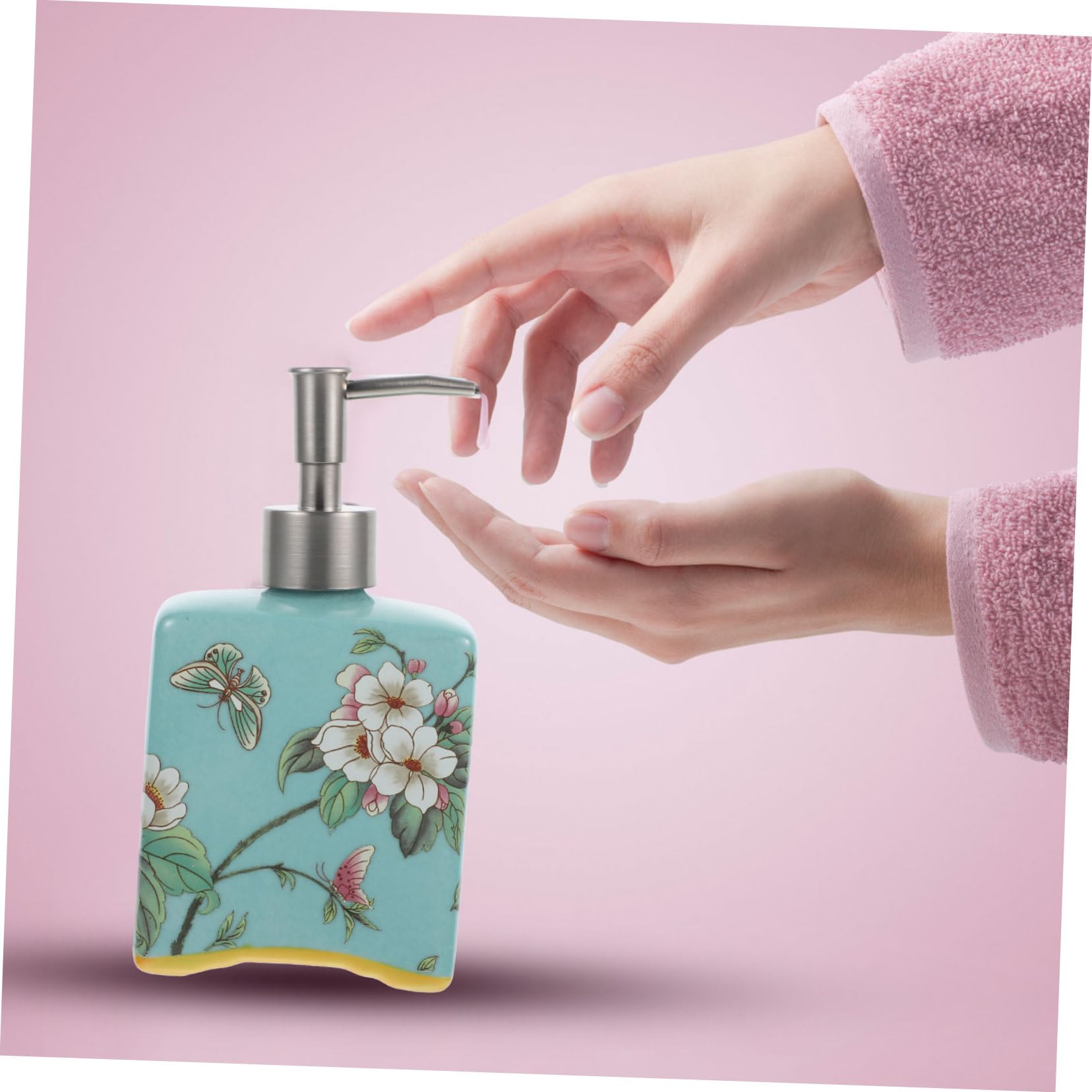 410ml Dispensador Bomba con Jabón de Cerámica de Líquido