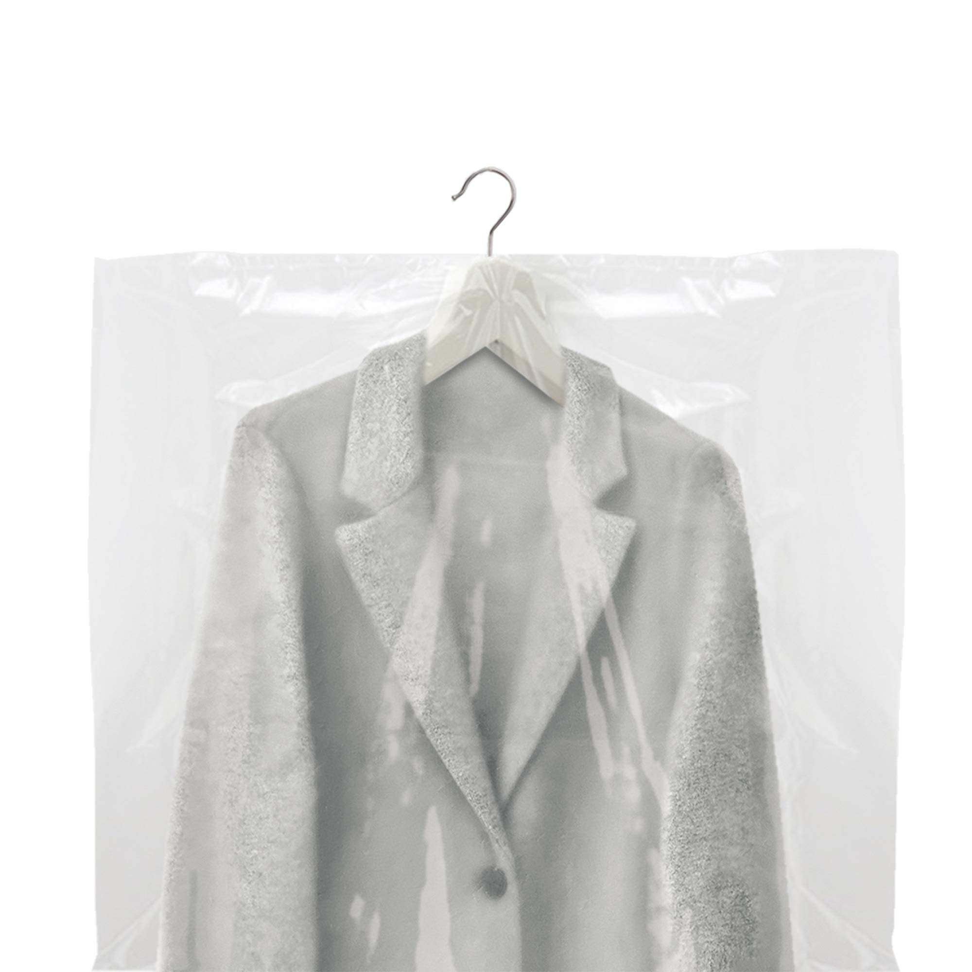 Custodie Copriabiti Trasparenti Anti Polvere E Tarme - 10 Pezzi Per Giacche E Abiti - Foto 3