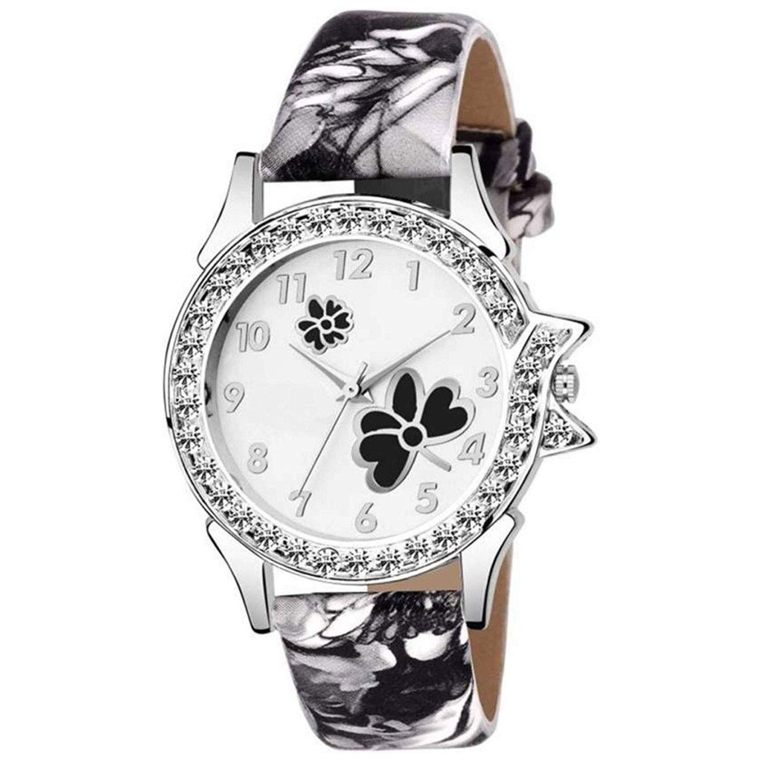 FROZIL Analogue White Diamond Dial Watch for Women (S-331) (B085MZP6RL) Amazon Price History, Amazon Price Tracker