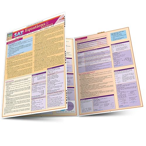 Sat Equations &amp; Answers (Quick Study Academic)