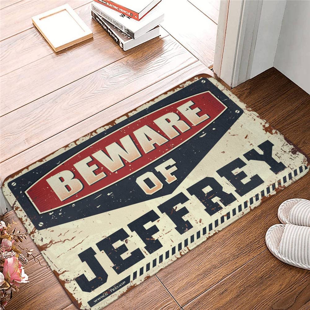Tapis d'herbe humide COTECI Beware of Jeffrey de manoir hanté 50x80 cm