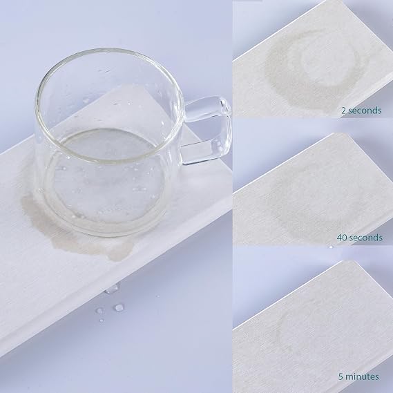 NiuYichee 2Pcs Stone Soap Trays Water Absorbing Diatomite Coaster