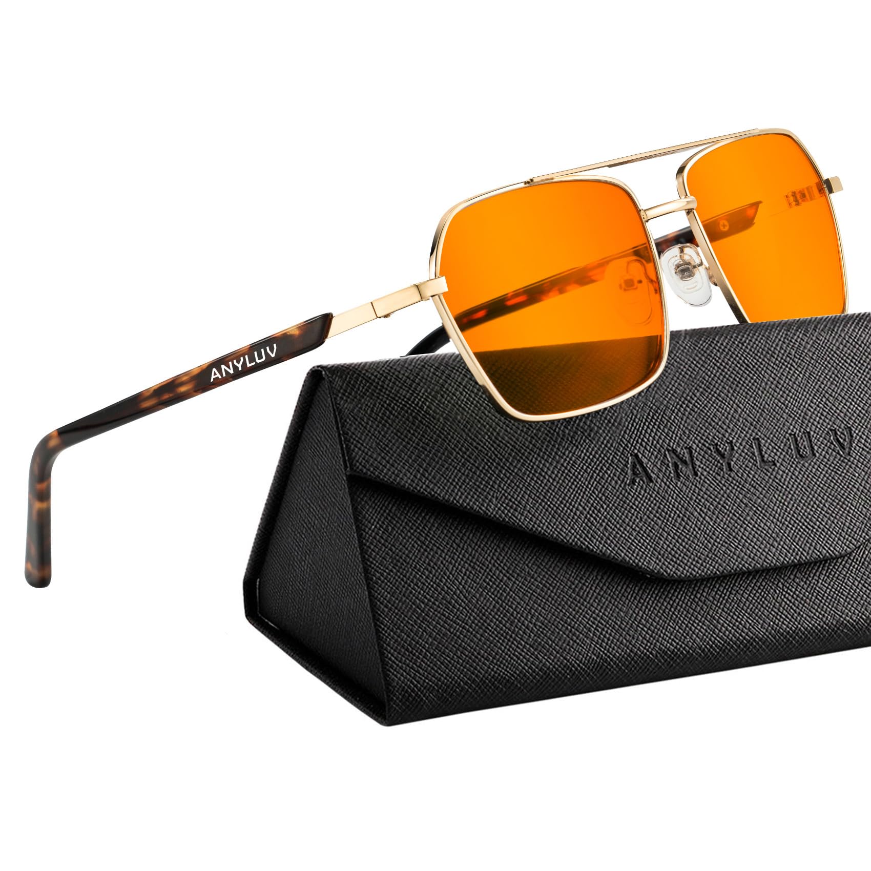 ANYLUV Blue Light Glasses Men/Women, Blue Light Blocking Glasses, Computer Screen Blocker Eyes Protection Glasses